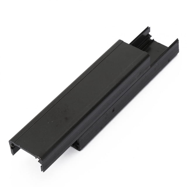 Aluminum Project Box, Split Type Structure Built-in Grooves 25x25x100mm DIY Aluminum Cooling Case, For Power Heat Dissipation