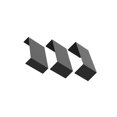 thumbnail image 3 of QualitChoice 3x Dessert Table Display Set Multi Use for Cosmetics Art Exhibitions Wedding Black, 3 of 3