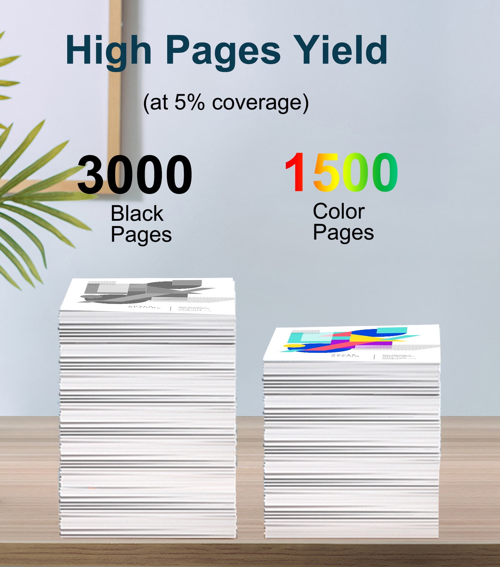 LC406 Compatible Ink Cartridge for MFC-J4335DW MFC-J6955DW MFC-J5855DW Printer (Black, Cyan, Magenta, Yellow)