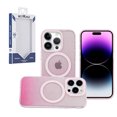 thumbnail image 5 of Designed for Apple iPhone 12 /12 Pro Stylish IMD Design Pattern [Magnetic Circle Compatible with MagSafe] Hybrid Slim Hard PC Shockproof Phone Case Cover [Gradient Pink Glitter], 5 of 5