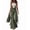 Green, variant on Women'S Casual Solid Color Fringe Faux Suede Adjustable Strap Wide Leg Jumpsuit Romper Deep Red S