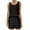 Black, variant on Cameland Womens Pajamas Set Eyelet Sleeveless Scoop Neck Tank Top and Shorts Soft Lounge Sets 2 Piece Sleepwear Loungewear