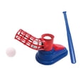 thumbnail image 4 of Lanzador de béisbol automático con pelotas y bate, entrenamiento de aprendizaje, actividad de habilidad de bateo, entretenimiento, ejercicio a de Yotijar juego de entrenamiento de beisbol, 4 of 8