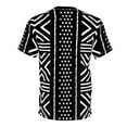 thumbnail image 2 of African Print t-shirt, Juneteenth, Unisex T-shirt, Black Tee, 2 of 4