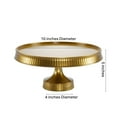 thumbnail image 2 of Premium Extra Heavyweight Gold Cake Plastic Stands 10.5", 2 of 4