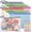 Multicolored 12pcs,a4, variant on 12pcs Large A4 Mesh Zipper Pouch File Bags General Reusable Zippered Pouches for Organizing Classroom, Board Game Storage, Puzzle Bags