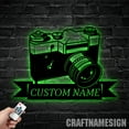 thumbnail image 3 of Craftnamesign Custom Camera Photo Taking Metal Sign, Photographer Name Sign, Photography Sign, 3 of 5