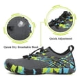 thumbnail image 5 of Stepedia Athletic Water Shoes for Women Men Quick Dry Outdoor Hiking Aqua Shoes for Beach, Grey, 5 of 8