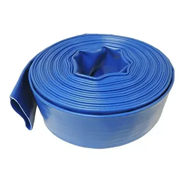 Manguera de Lona Plana de 4 Pulgadas 50 M Orange Pumps