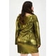 thumbnail image 3 of Vestido plisado de fiesta Roman Fashion /Tallas Extras, 1200 (Dorado) dorado 40 Roman Fashion V-ST-1200-DORADO, 3 of 7