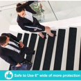 thumbnail image 3 of Cinta Adhesiva Antideslizante para Escaleras, Fricción, Abrasiva para Seguridad, Escalera Tijera, Interior, Exterior, Alta Tracción, 15CM x 5M, Negra Kuyhfg Bienvenido a Kuyhfg, 3 of 5