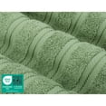 thumbnail image 3 of American Soft Linen Luxury 3 Piece Towel Set, 100% Cotton Turkish Towels for Bathroom, Sage Green, 3 of 6