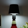 thumbnail image 4 of Labymos Rechargeable LED Table Lamp with 3 Color Temperatures, Round Acrylic Design, Touch Control, 2000mAh Battery, Black Finish, 4 of 7
