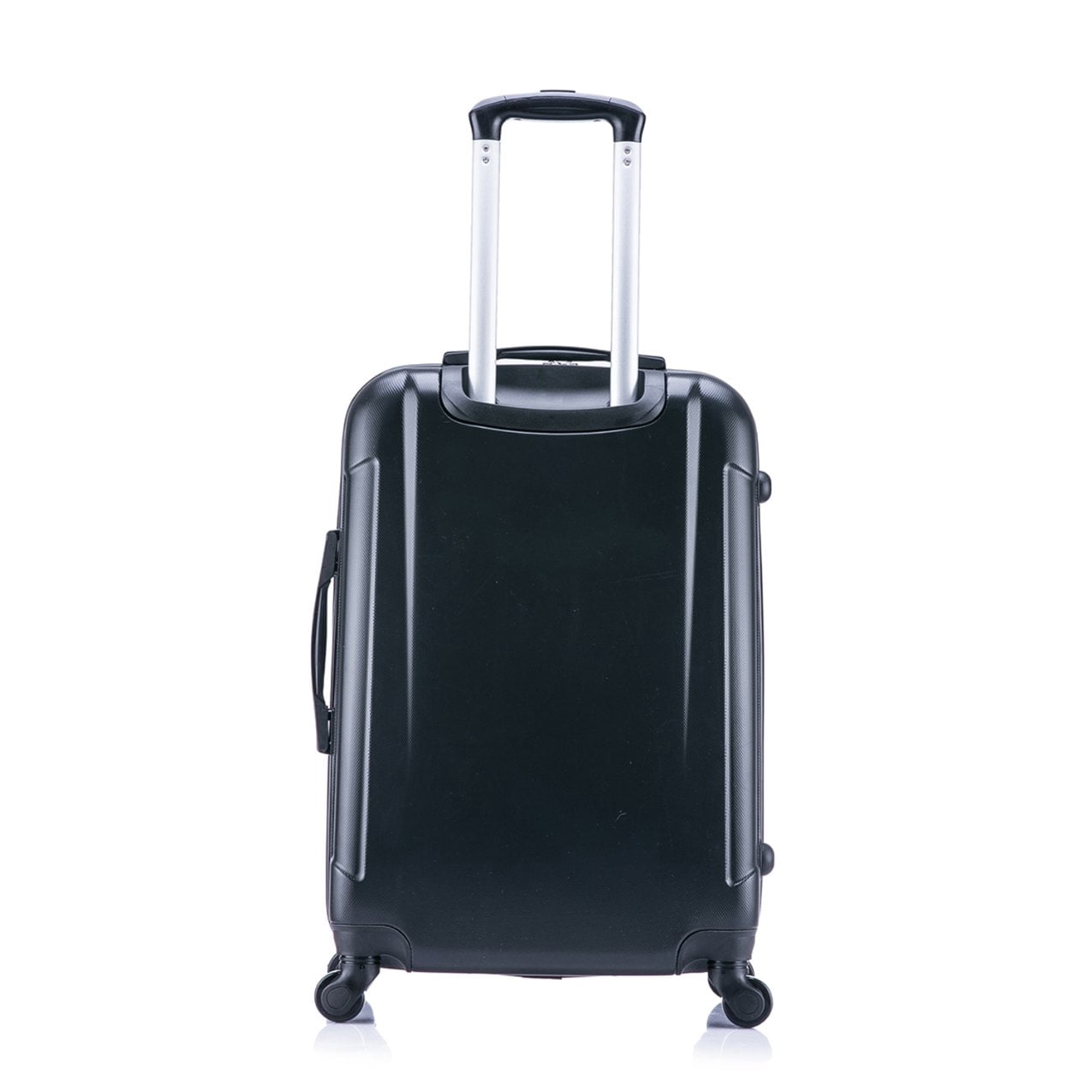 InUSA Pilot 3-Piece Hardside Luggage Sets with Spinner Wheels, Handle, Trolley, (20"/24"/28"), Black