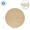 thumbnail image 2 of Wood Circles 12 inch, 1/8 Inch Thick, Birch Plywood Discs, Pack of 3 Unfinished Wood Circles for Crafts, Wood Rounds by Woodpeckers, 2 of 8