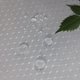 thumbnail image 5 of Cortina de ducha Wosthever gris plateada de poliéster con ganchos, 5 of 6