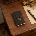 thumbnail image 4 of Dvumao Loose Leaf Binding Notebook, Vintage Journal for Hand Writing & Notes, Portable Stationery Book for Students & Office, 4.33x7.28 Inch, 4 of 6