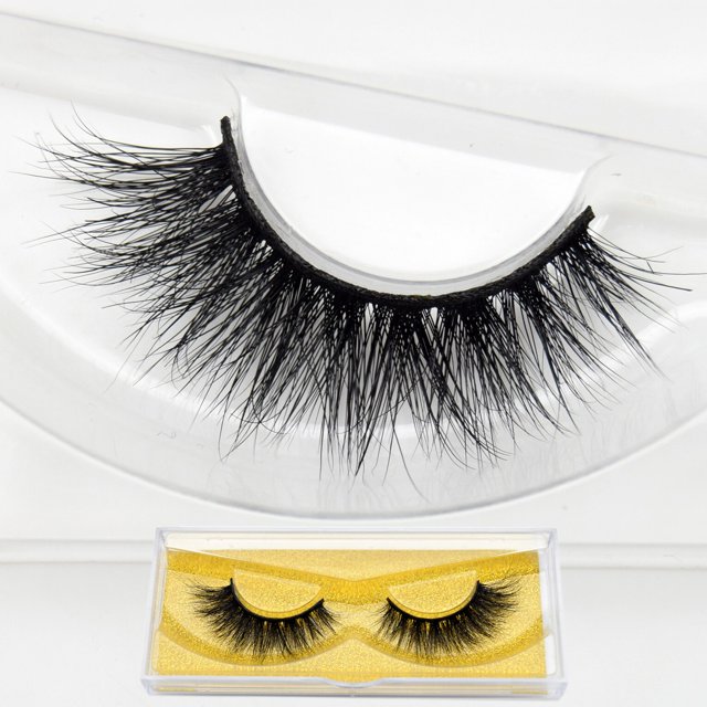 Pestañas de visón Visofree 100% libres de crueldad Hecho a mano 3D Pestañas de visón Pestañas de tira completa Pestañas postizas suaves Pestañas de maquillaje E11 Tan Jianjun unisex