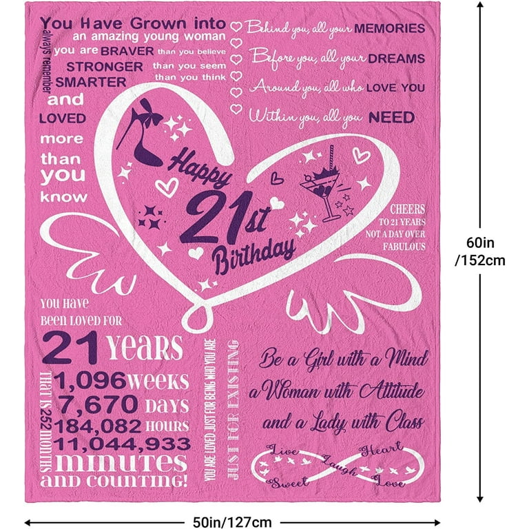 Girlfriend 21st birthday best sale gifts