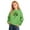 B Green, variant on Girls Sweatshirts St. Patrick'S Day Kids Long Sleeve Hooded Sweatshirt Shamrock Print Pocket Pullover Soft Casual Top Black 3 Years-4 Years
