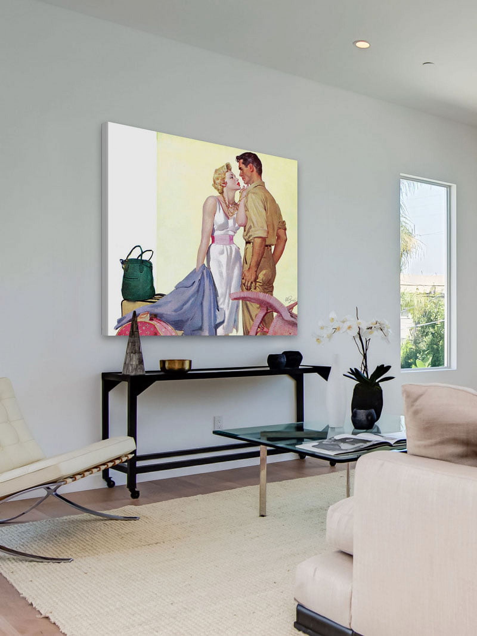 "Bad Woman" Painting Print on Wrapped Canvas