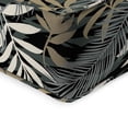 thumbnail image 3 of Jordan Manufacturing 46.5" x 24" Maryland Driftwood Black Leaves Rectangular Outdoor Deep Seat Chair Cushion Set with Welt, 3 of 9