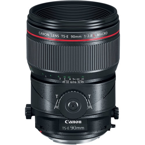 Canon TS-E 90mm f/2.8L Macro Objectif à Inclinaison - 2274C002