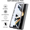 thumbnail image 3 of Compatible for Samsung Galaxy Z Fold 5 5G Case with Screen Protector,Hinge Protection Case with Magnetic Kickstand and Wrist Strap Wireless Charging Support for Samsung Galaxy Fold 5 Silvery, 3 of 14