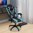 thumbnail image 3 of Gaming Chair, Adjustable Swivel Task Chair, Ergonomic Computer Chair For Playing Computer Games, Watching TV, 3 of 17
