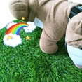 thumbnail image 2 of 2pcs Artificial Grass Mats Pet Dogs Pee Grass Pad Potty Training Mat for Indoor Outdoor Use, 2 of 9