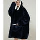 thumbnail image 5 of Manta con Capucha ANGGREK Sudadera Suave de Gran Tamaño Color Puro Talla Única, 5 of 6