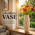 thumbnail image 5 of Unique Bargains Slim Acrylic Narrow Bud Vase for Roses White 2.8"L x 2.8"W x 7.9"H, 5 of 7