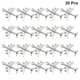 thumbnail image 4 of 20pcs Airplane Necklace Pendants Alloy DIY Charms Jewelry Making Accessory for Bracelet Crafts (Antique Silver), 4 of 4