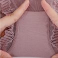 thumbnail image 7 of Fancifize 2-Pack Sexy High Waisted Underwear for Women Breathable Lace Panties Soft Comfort Underwear Panty,XL,Pink, 7 of 7