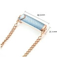 thumbnail image 3 of Phone Chain Strap Crossbody Adjustable Back Clip with Removable Metal Chain Cell Phone Accessories Golden Pink, 3 of 3