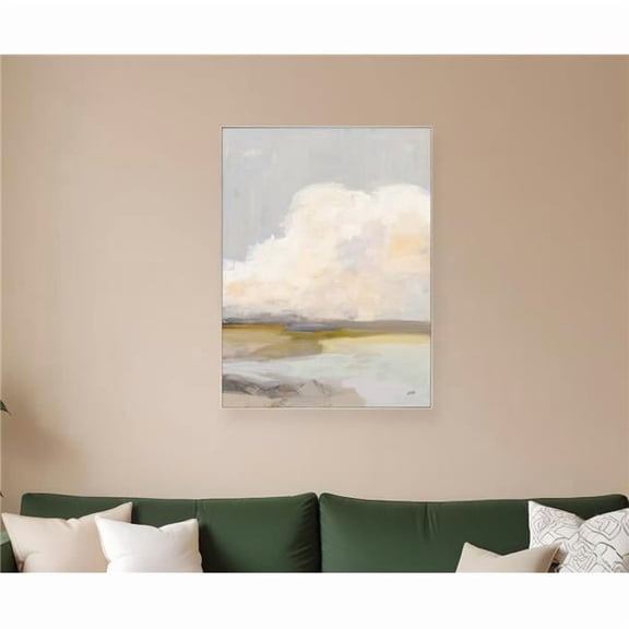 HomeRoots 525650 Dream of Clouds Gold Framed Print Wall Art