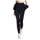thumbnail image 4 of Gibobby Pantalones de Casuales Sólido Dos pantalones Fitness Yoga Off Sports Color -Go Nine Fast Minute Running Yoga Mujer Pantalones de yoga(Negro， XL), 4 of 5