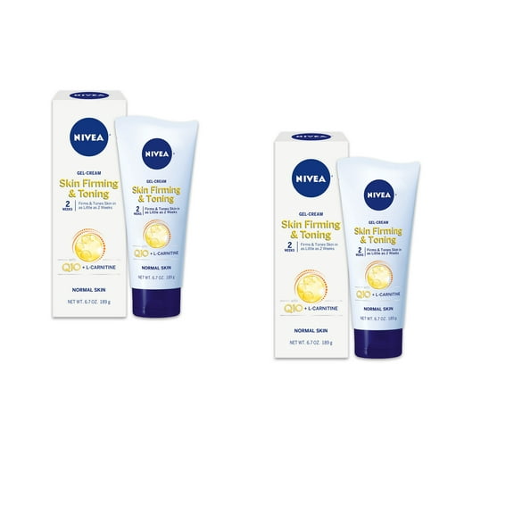 NIVEA Skin Firming & Toning Gel-Cream, 6.7 Oz - 2 PACK