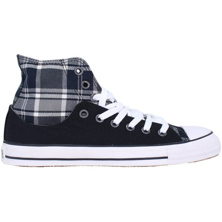 Converse Chuck Taylor Layer Up Plaid Hi Black White 111159 Men s Size 7.5 Medium Walmart