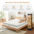 thumbnail image 5 of Selene King Size Mattress, 12 Inch Memory Foam Mattress King, Pocket Spring Mattress in a Box for Motion Isolation, Edge Support, Pressure Relief, CertiPUR-US, 5 of 6