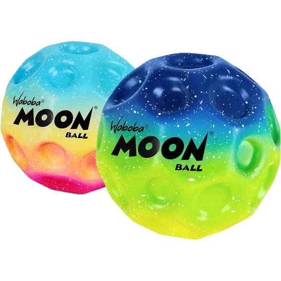 Waboba May Vary Moon Ball Gradients Bounce Toy Ball, Pack of 2