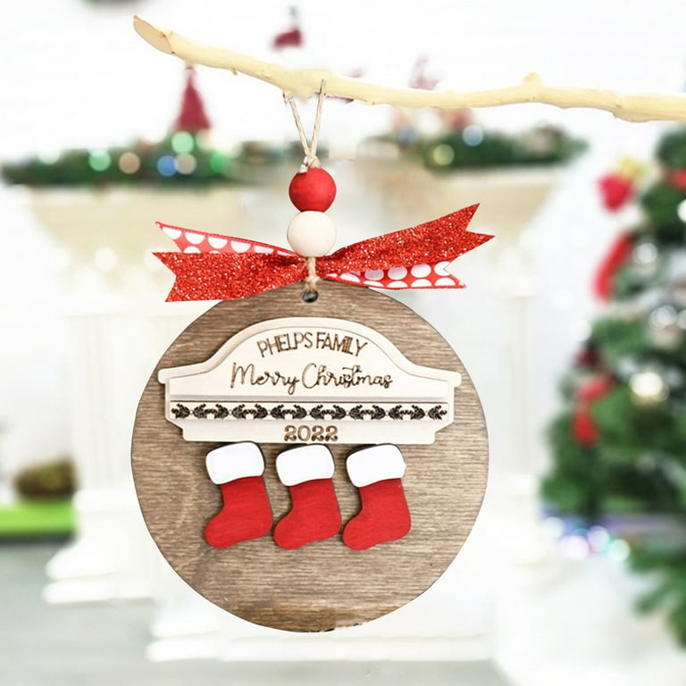  Christmas Stocking Name Tags Personalized Stocking Wooden Name  Tags Letters, Custom Wood Name Stocking Tags for Christmas Tree Decoration,  Personalized Gift Tags for Stockings : Health & Household