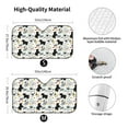 thumbnail image 3 of Bingfone Funny Puppy Car Windshield Sun Shade Protector Keep Your Vehicle Cool Sun Shield Visor Cover Foldable for Car Truck SUV-Small, 3 of 8