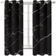 thumbnail image 5 of Cortinas de ducha de fibra de poliéster Bañeras Cortina de ducha Cortinas de baño de secado rápido Cortinas de ventana para baño Dormitorio Gimnasios Negro BLESIY Cortinas de baño, 5 of 8