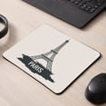 thumbnail image 3 of BAETEUY Mouse Pad Soft Comfortable Smooth Surface Eiffel Tower Desk Keyboard Mousepad Wrist Rest for Office, 3 of 8