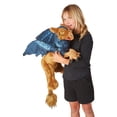 thumbnail image 2 of Marioneta de mano Folkmanis Griffin Beige/Azul/Negro, 2 of 3