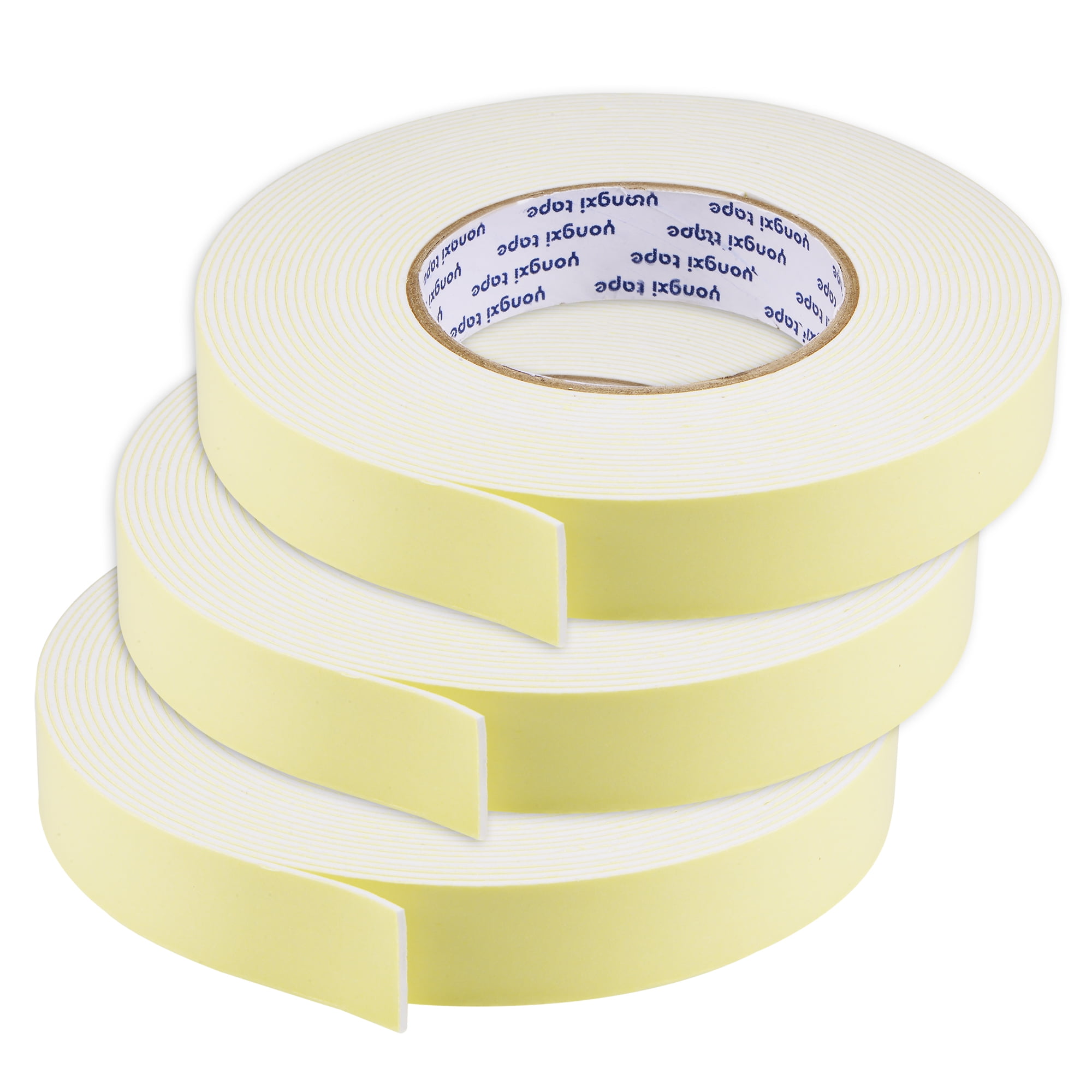 Uxcell 24mm Wide 1 5mm Thick 8m Long Self Adhesive Eva Sealing Foam Tape 3 Count Walmart Com