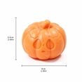 thumbnail image 3 of Halloween Pumpkin Squishy Toy, Orange Pumpkin Stress Ball Cracked Surface, Crunchy Sound Fidget Toy, Stress Relief Sensory Toy for Kids Adults, Party Favor Gift, 3 of 8