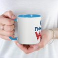 thumbnail image 5 of CafePress - I'm Still With Her Mug - 11 oz Ceramic Mug - Novelty Coffee Tea Cup, 5 of 6