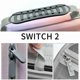 thumbnail image 3 of Z3A For Nintendo Switch 2 Game Console Carrying Case Gradient Storage O8k Bag with Silicone Cable Ti, 3 of 5